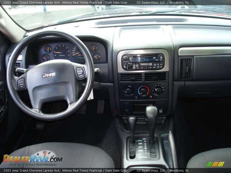 2003 Jeep Grand Cherokee Laredo 4x4 Inferno Red Tinted Pearlcoat / Dark Slate Gray Photo #22