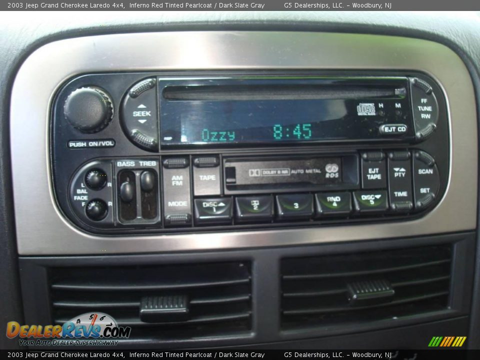 2003 Jeep Grand Cherokee Laredo 4x4 Inferno Red Tinted Pearlcoat / Dark Slate Gray Photo #24