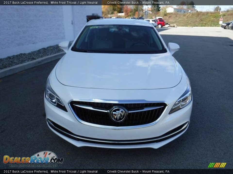 2017 Buick LaCrosse Preferred White Frost Tricoat / Light Neutral Photo #4
