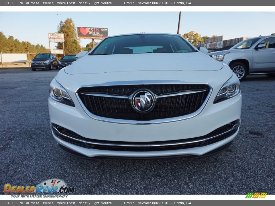 2017 Buick LaCrosse Essence White Frost Tricoat / Light Neutral Photo #2