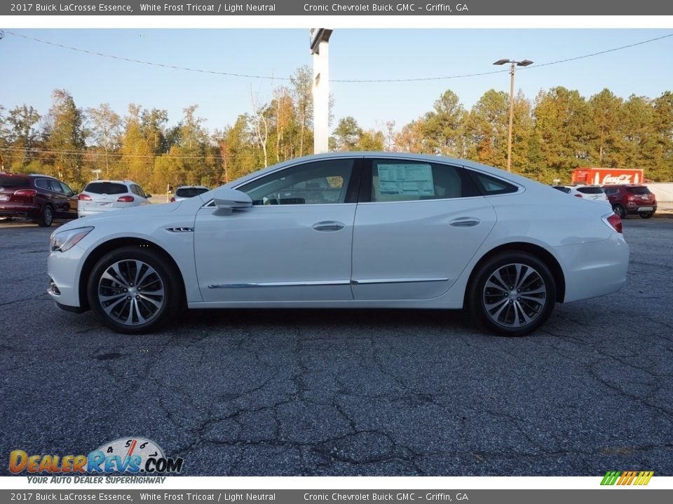 2017 Buick LaCrosse Essence White Frost Tricoat / Light Neutral Photo #4