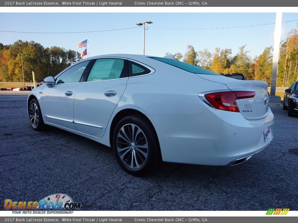 2017 Buick LaCrosse Essence White Frost Tricoat / Light Neutral Photo #5