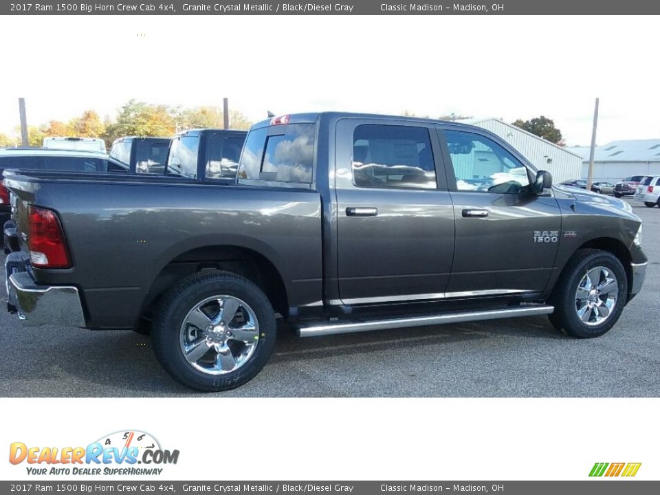 Granite Crystal Metallic 2017 Ram 1500 Big Horn Crew Cab 4x4 Photo #2