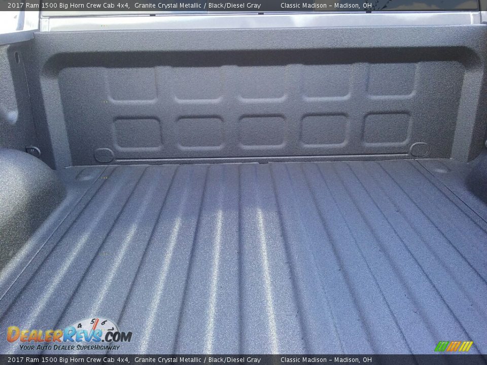 2017 Ram 1500 Big Horn Crew Cab 4x4 Granite Crystal Metallic / Black/Diesel Gray Photo #11