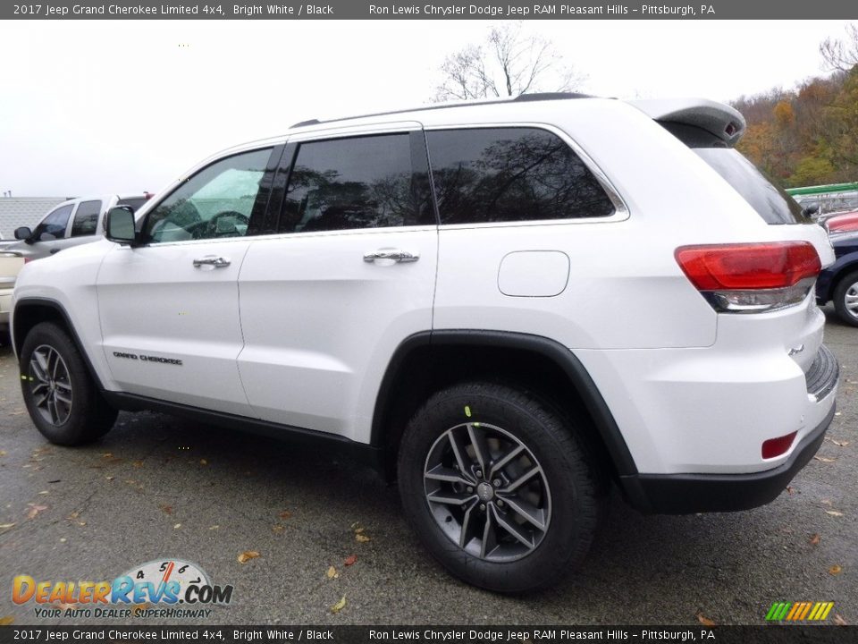 2017 Jeep Grand Cherokee Limited 4x4 Bright White / Black Photo #2