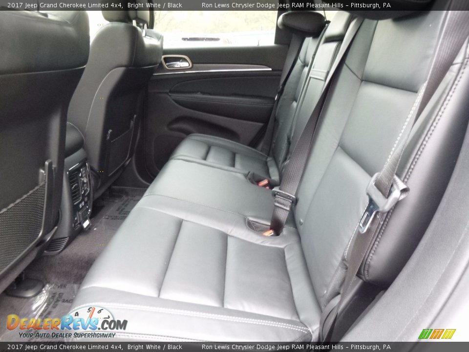 2017 Jeep Grand Cherokee Limited 4x4 Bright White / Black Photo #8