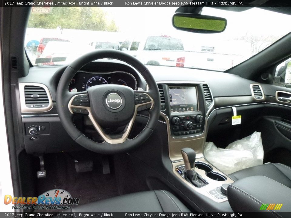 2017 Jeep Grand Cherokee Limited 4x4 Bright White / Black Photo #9
