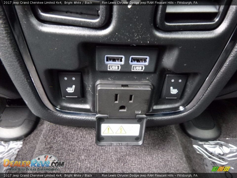 2017 Jeep Grand Cherokee Limited 4x4 Bright White / Black Photo #10