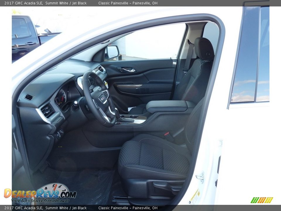 2017 GMC Acadia SLE Summit White / Jet Black Photo #6
