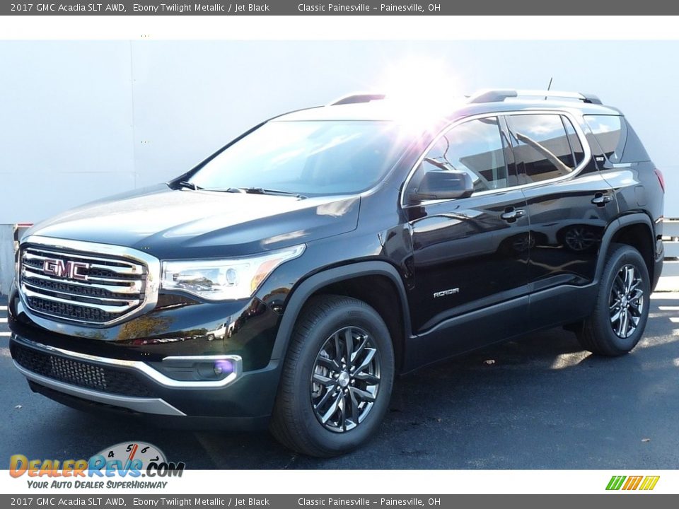 2017 GMC Acadia SLT AWD Ebony Twilight Metallic / Jet Black Photo #1
