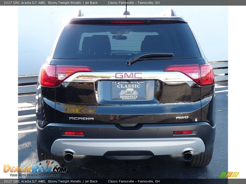 2017 GMC Acadia SLT AWD Ebony Twilight Metallic / Jet Black Photo #3