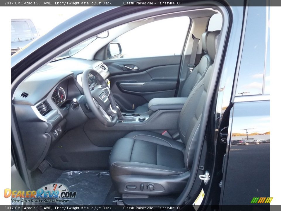 2017 GMC Acadia SLT AWD Ebony Twilight Metallic / Jet Black Photo #6