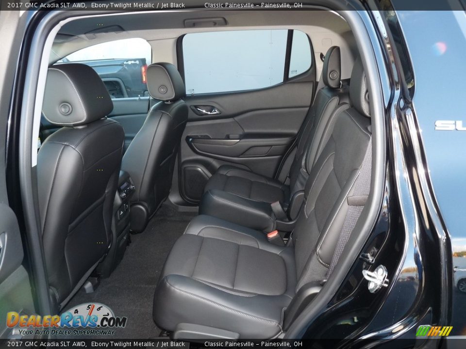 2017 GMC Acadia SLT AWD Ebony Twilight Metallic / Jet Black Photo #7