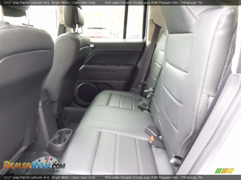 2017 Jeep Patriot Latitude 4x4 Bright White / Dark Slate Gray Photo #11