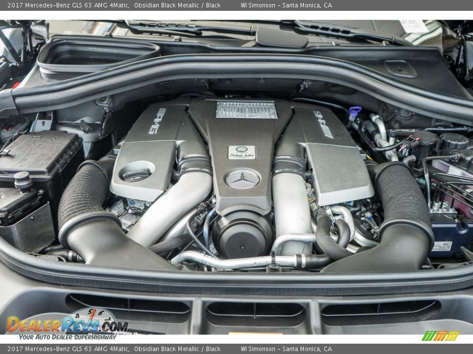 2017 Mercedes-Benz GLS 63 AMG 4Matic 5.5 Liter AMG Turbocharged DOHC 32-Valve VVT V8 Engine Photo #9