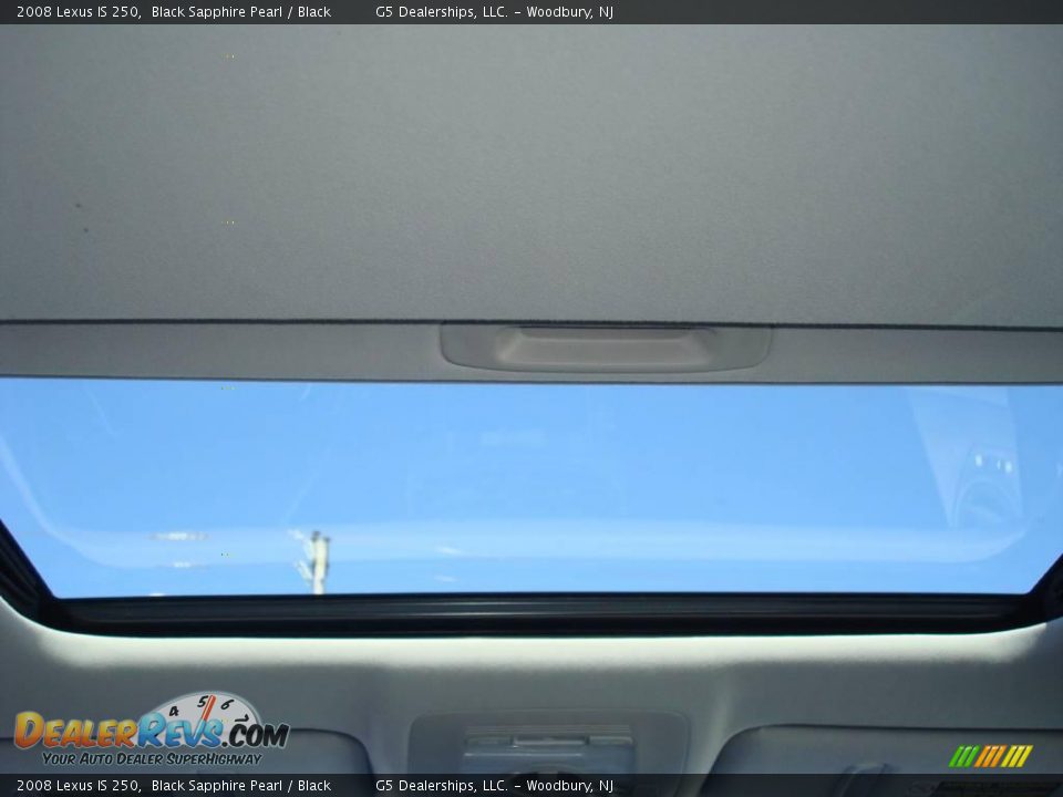 2008 Lexus IS 250 Black Sapphire Pearl / Black Photo #20
