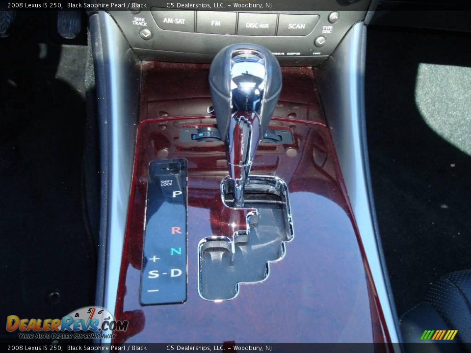 2008 Lexus IS 250 Black Sapphire Pearl / Black Photo #24