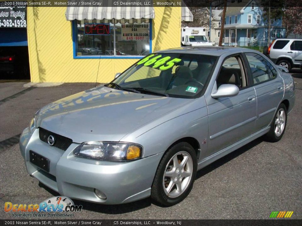 2003 Nissan sentra silver #4