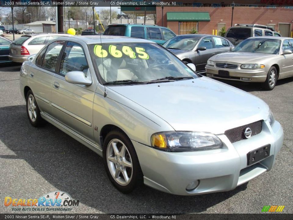 2003 Nissan sentra silver #6