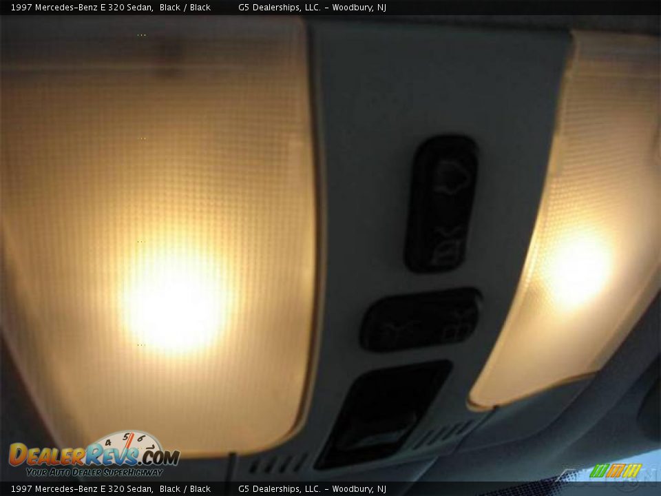 1997 Mercedes-Benz E 320 Sedan Black / Black Photo #10