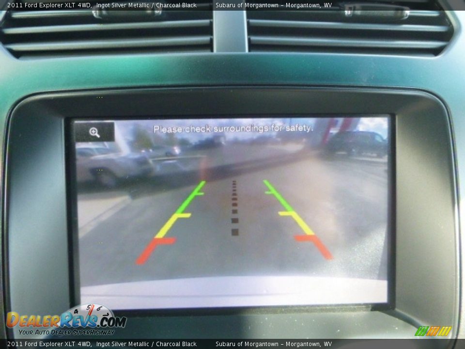 2011 Ford Explorer XLT 4WD Ingot Silver Metallic / Charcoal Black Photo #20