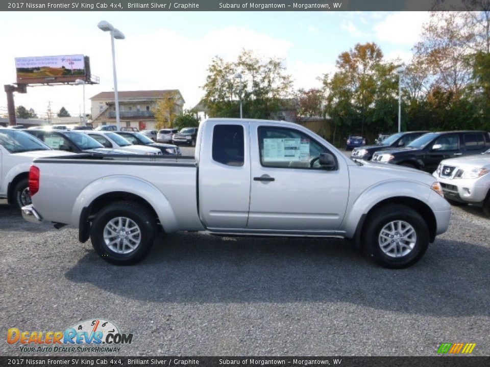 Brilliant Silver 2017 Nissan Frontier SV King Cab 4x4 Photo #6