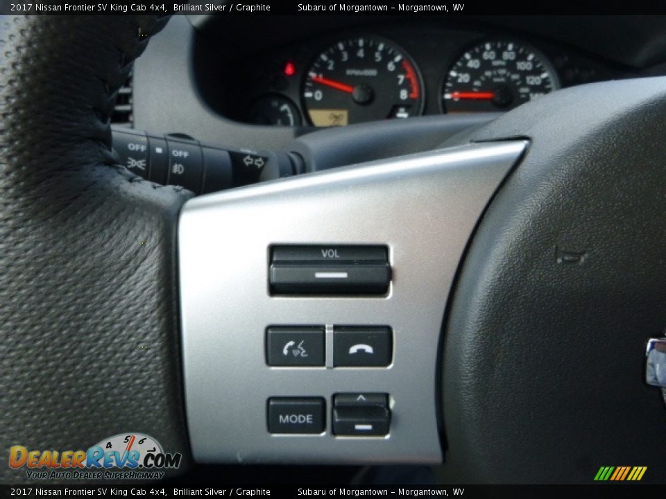 Controls of 2017 Nissan Frontier SV King Cab 4x4 Photo #20