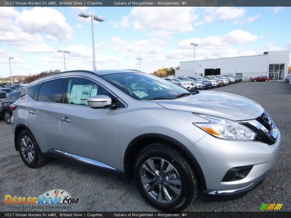 Front 3/4 View of 2017 Nissan Murano SV AWD Photo #1