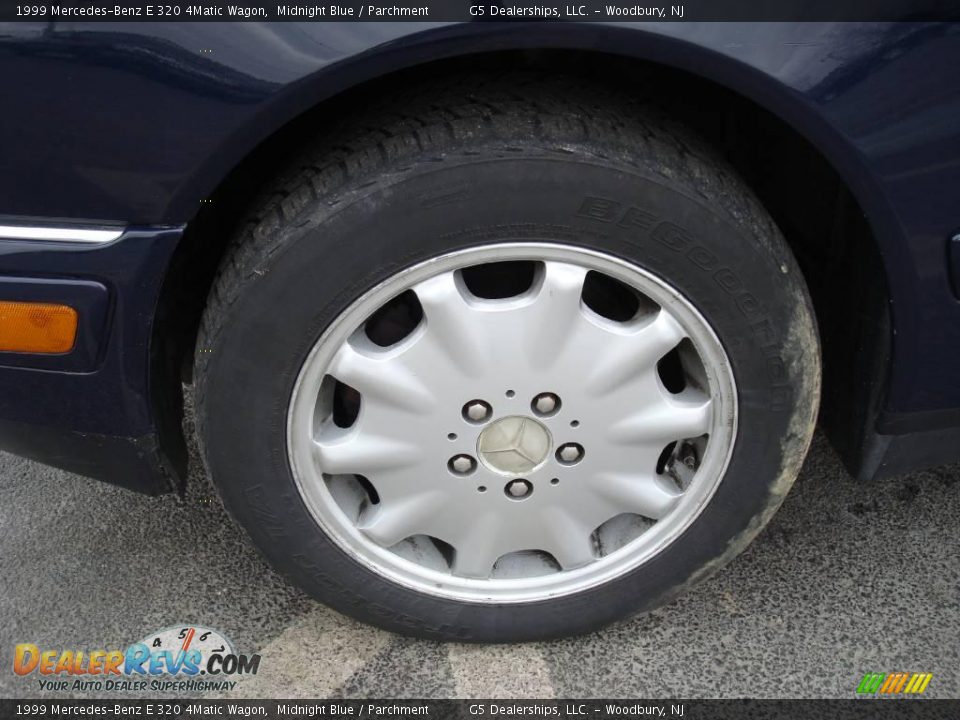 1999 Mercedes-Benz E 320 4Matic Wagon Midnight Blue / Parchment Photo #20