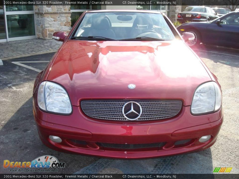 2001 Mercedes-Benz SLK 320 Roadster Firemist Metallic / Charcoal Black Photo #4