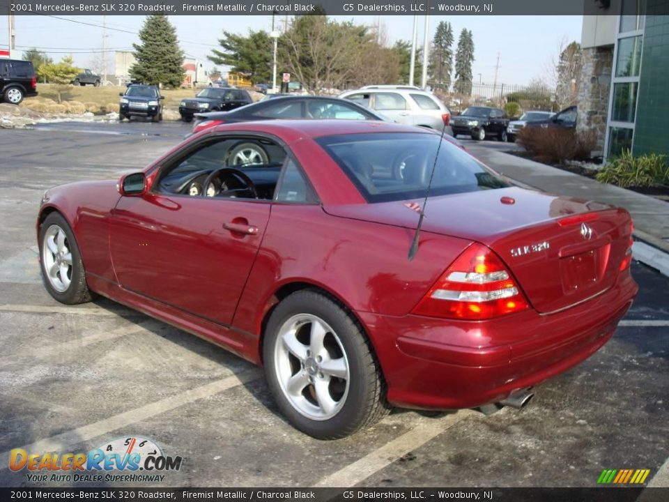 2001 Mercedes-Benz SLK 320 Roadster Firemist Metallic / Charcoal Black Photo #29