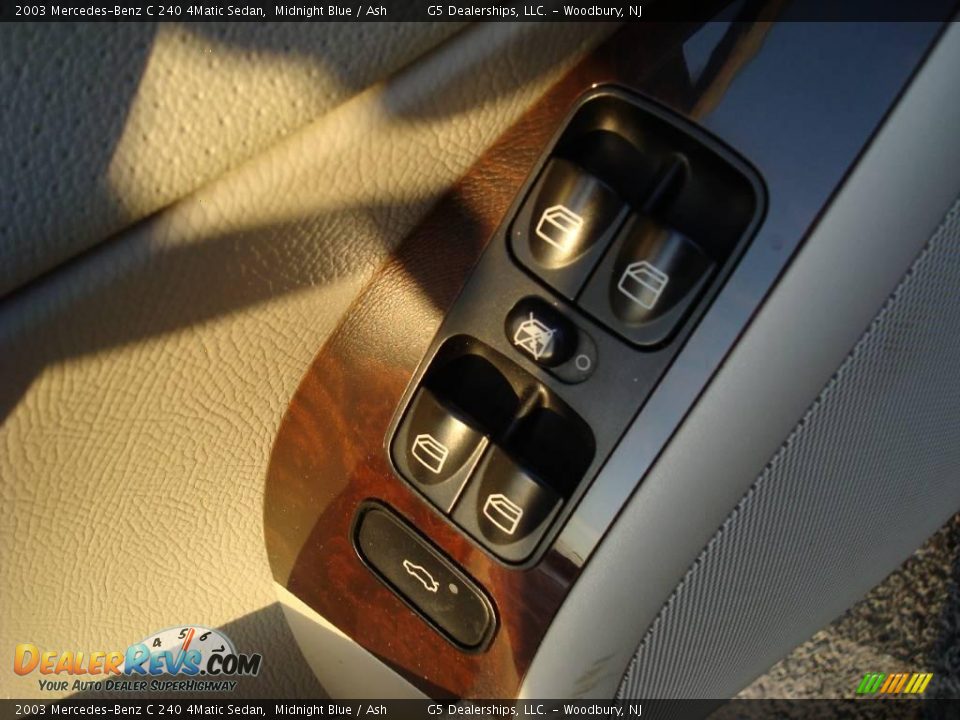 2003 Mercedes-Benz C 240 4Matic Sedan Midnight Blue / Ash Photo #14