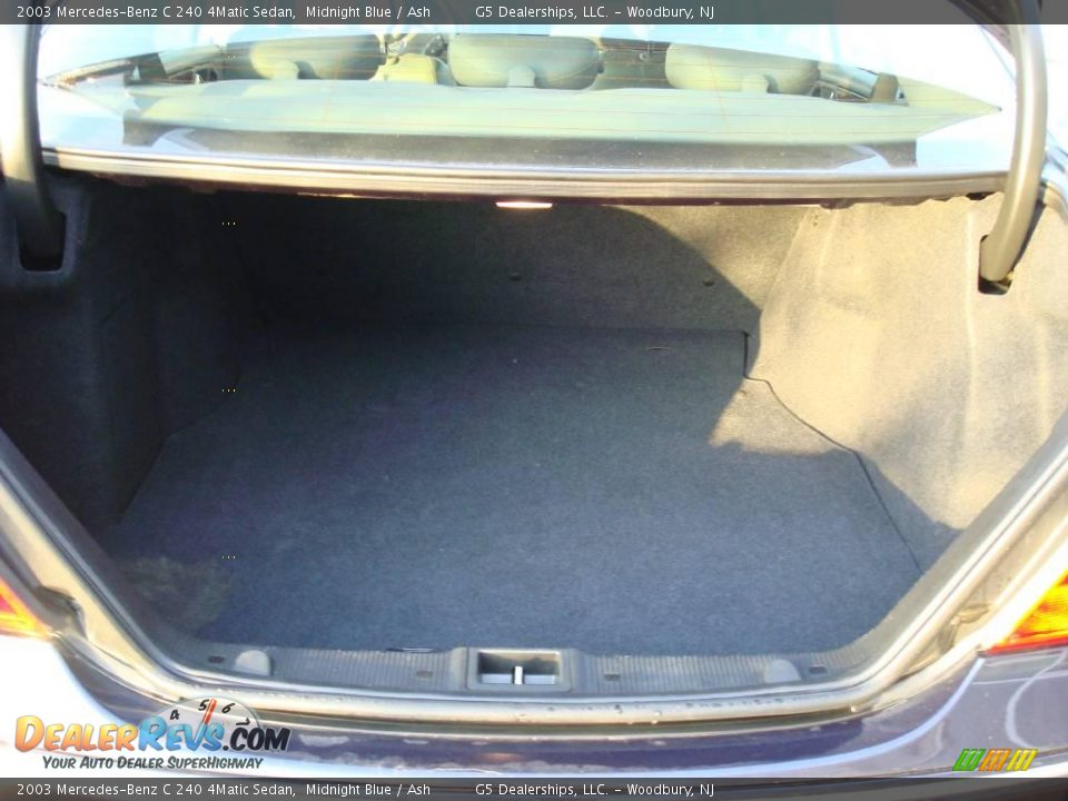 2003 Mercedes-Benz C 240 4Matic Sedan Midnight Blue / Ash Photo #18