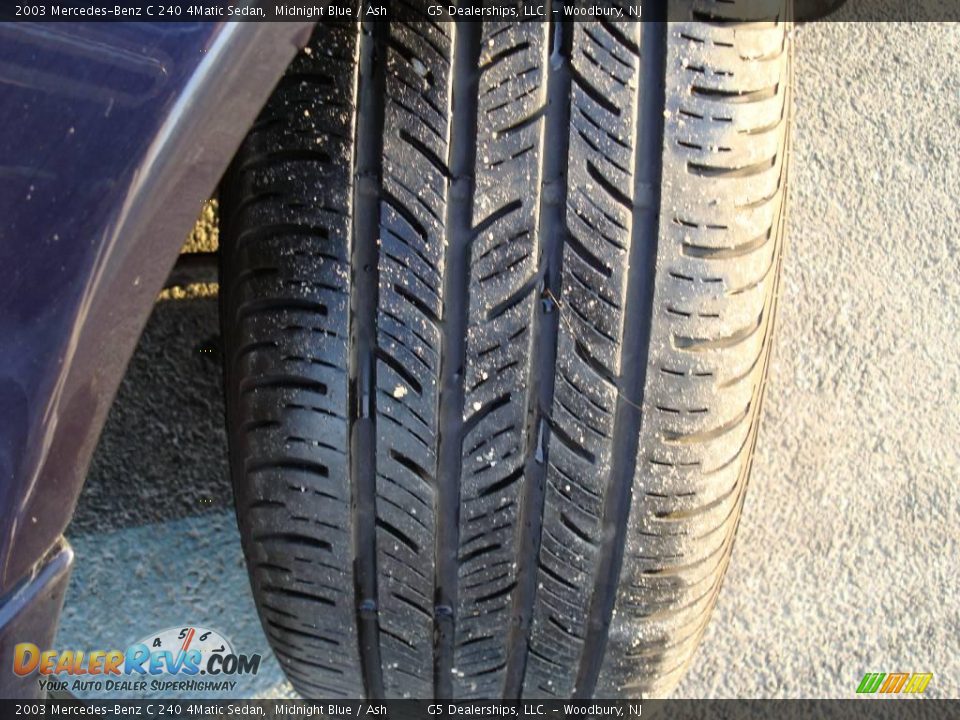 2003 Mercedes-Benz C 240 4Matic Sedan Midnight Blue / Ash Photo #21