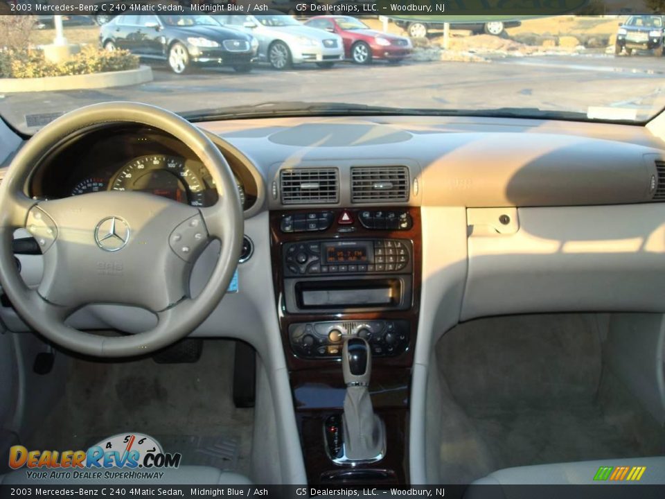 2003 Mercedes-Benz C 240 4Matic Sedan Midnight Blue / Ash Photo #23