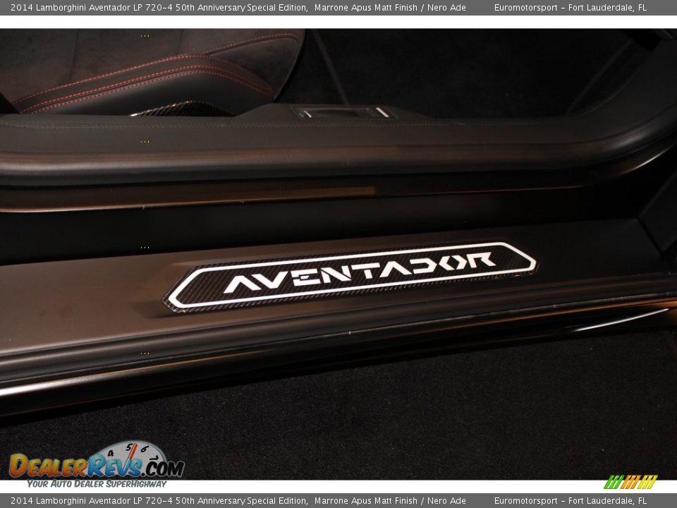 2014 Lamborghini Aventador LP 720-4 50th Anniversary Special Edition Marrone Apus Matt Finish / Nero Ade Photo #17