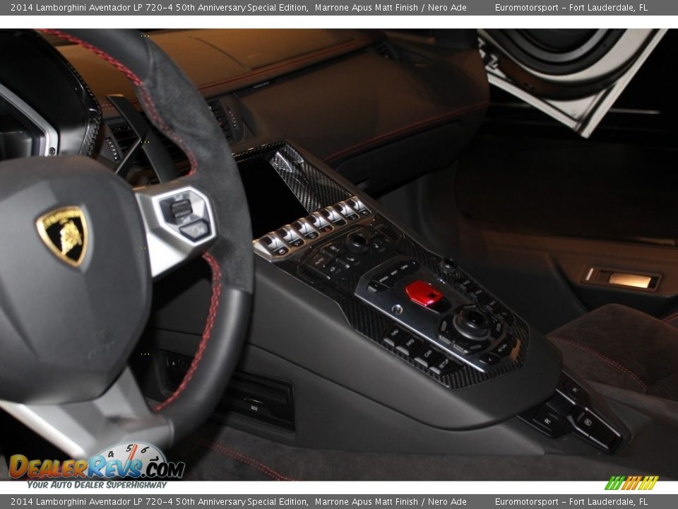 Controls of 2014 Lamborghini Aventador LP 720-4 50th Anniversary Special Edition Photo #28