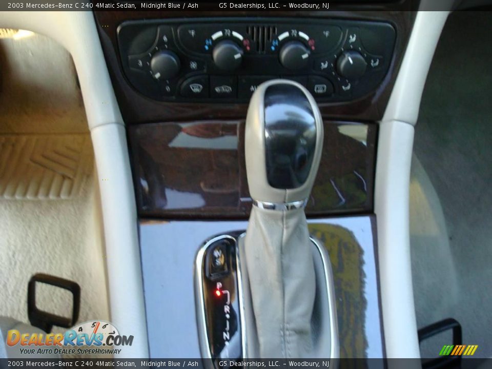 2003 Mercedes-Benz C 240 4Matic Sedan Midnight Blue / Ash Photo #26