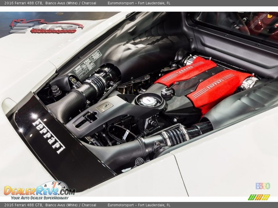 2016 Ferrari 488 GTB  3.9 Liter Turbocharged DOHC 32-Valve V8 Engine Photo #20