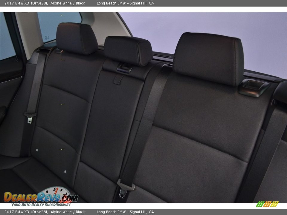 2017 BMW X3 sDrive28i Alpine White / Black Photo #9