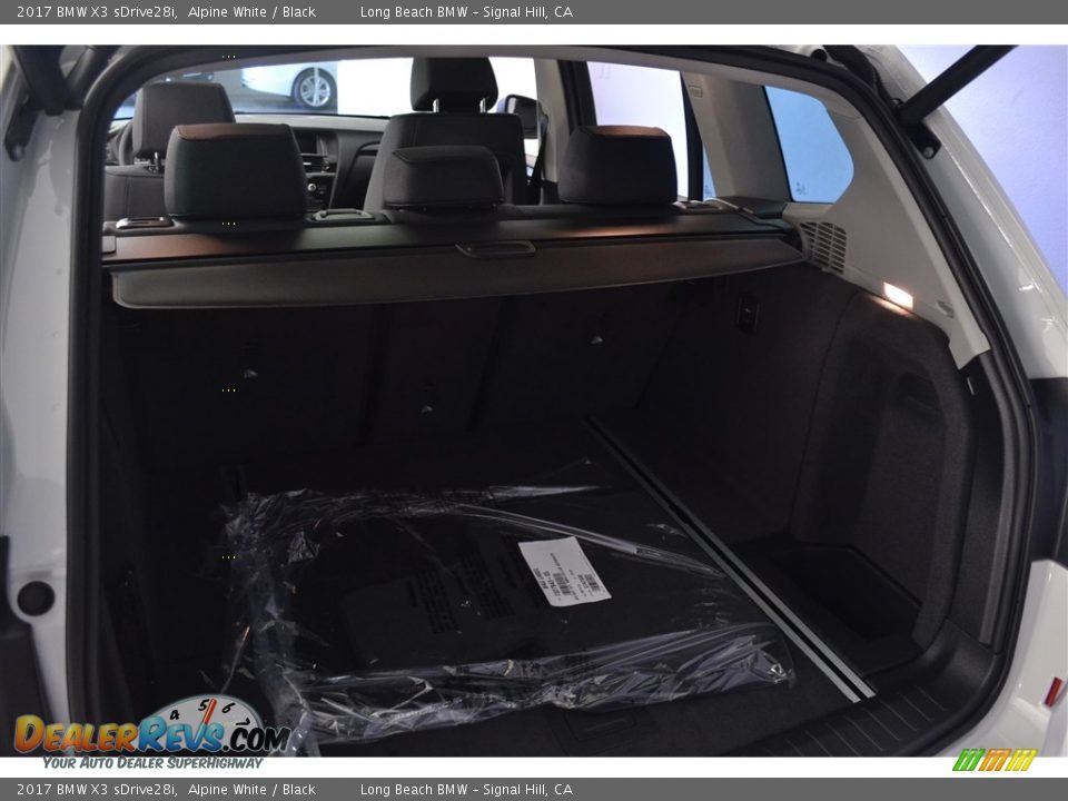 2017 BMW X3 sDrive28i Alpine White / Black Photo #10