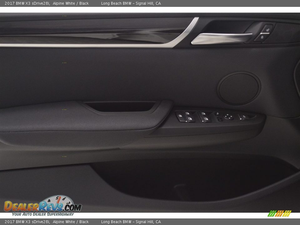 2017 BMW X3 sDrive28i Alpine White / Black Photo #11