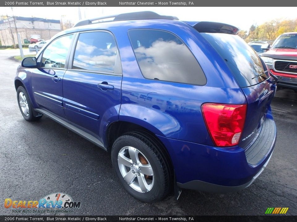 2006 Pontiac Torrent Blue Streak Metallic / Ebony Black Photo #2