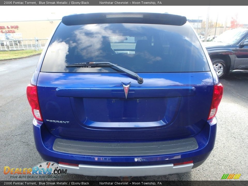 2006 Pontiac Torrent Blue Streak Metallic / Ebony Black Photo #3