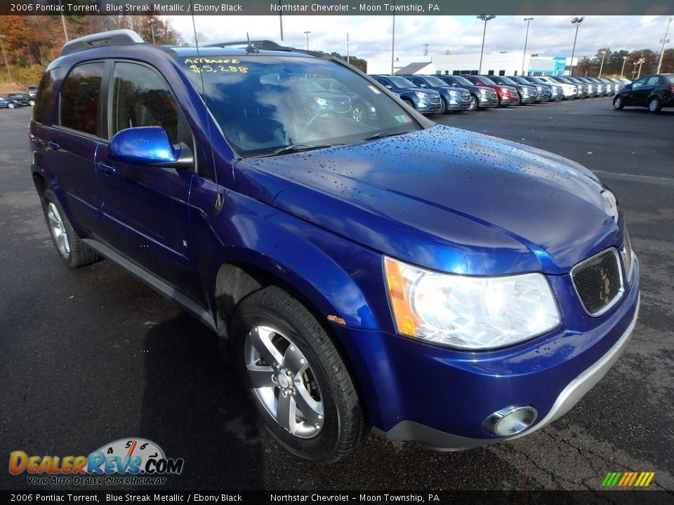 2006 Pontiac Torrent Blue Streak Metallic / Ebony Black Photo #5