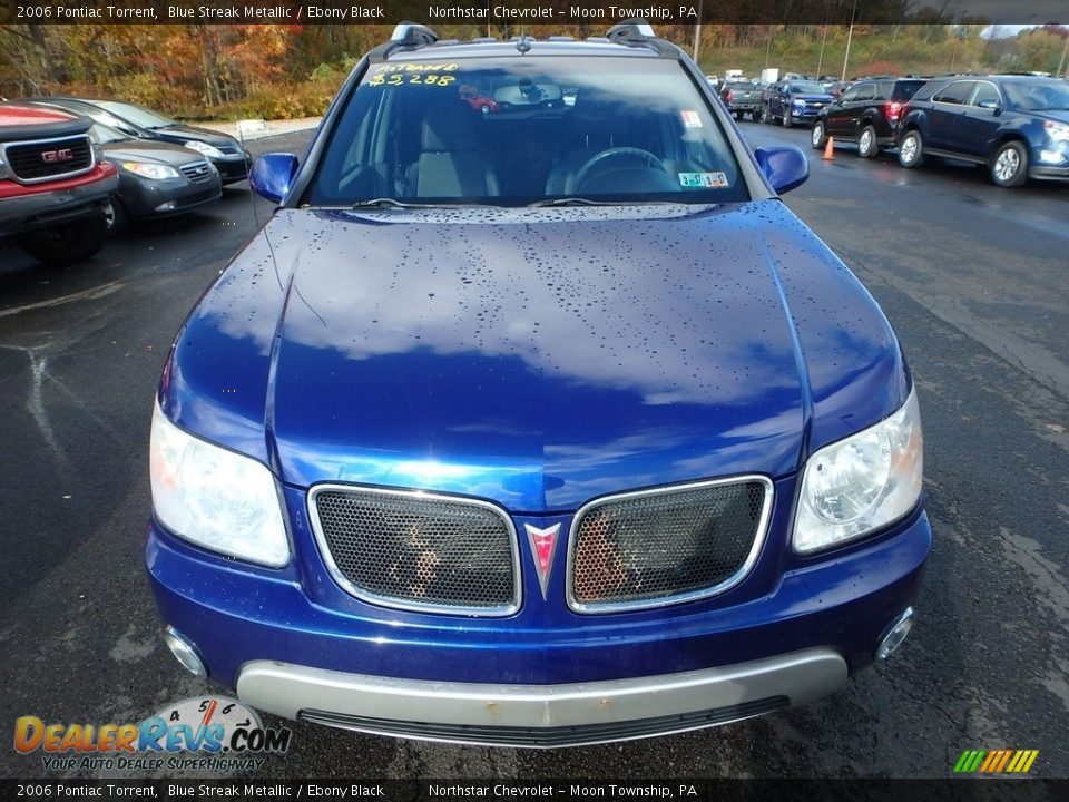 2006 Pontiac Torrent Blue Streak Metallic / Ebony Black Photo #6