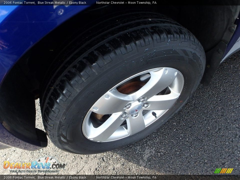 2006 Pontiac Torrent Blue Streak Metallic / Ebony Black Photo #7