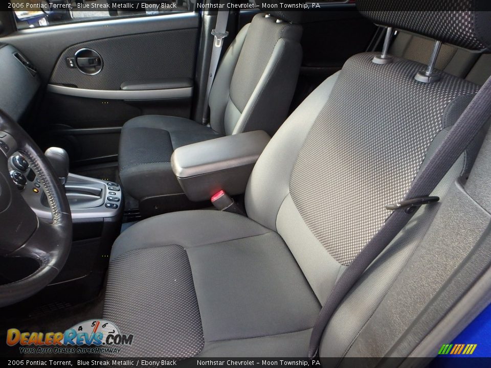 2006 Pontiac Torrent Blue Streak Metallic / Ebony Black Photo #8