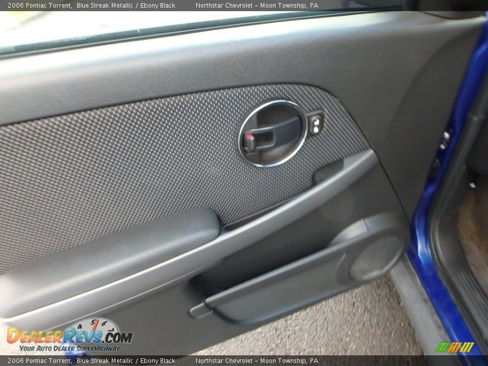 2006 Pontiac Torrent Blue Streak Metallic / Ebony Black Photo #11