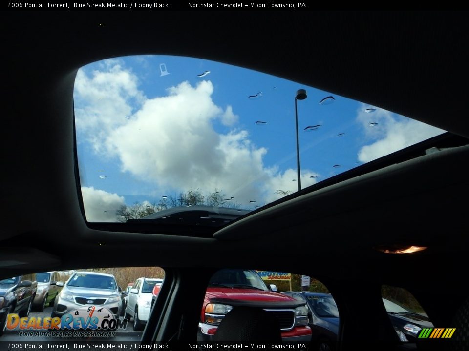 2006 Pontiac Torrent Blue Streak Metallic / Ebony Black Photo #12